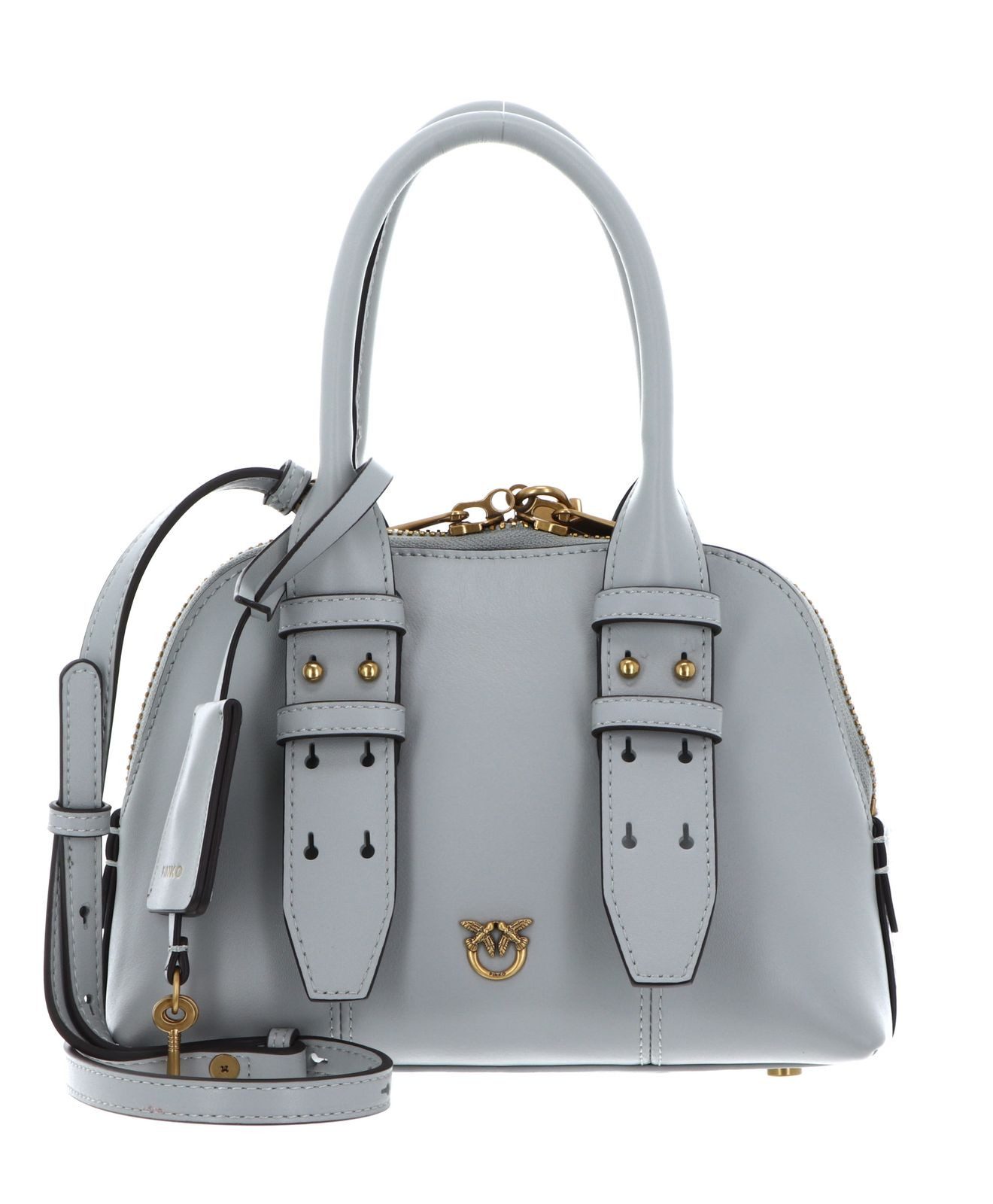 PINKO Handtasche Bowling Bag Zip Mini Vitello