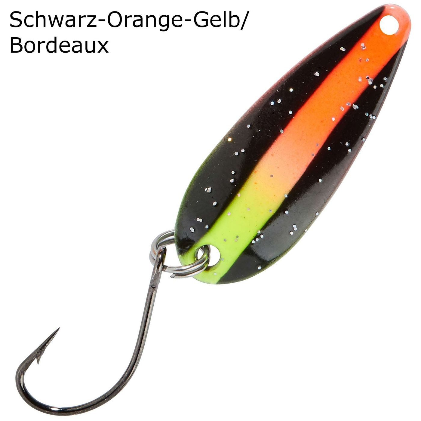 Schwarz-Orange-Gelb/Bordeaux