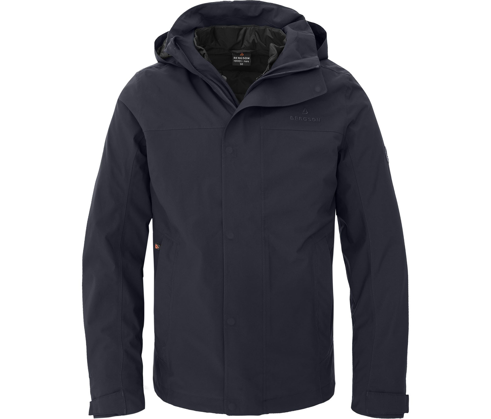 Bergson Regenjacke KAJAANI 3in1 Doppeljacke Herren Regenjacke, wasserdicht, günstig online kaufen