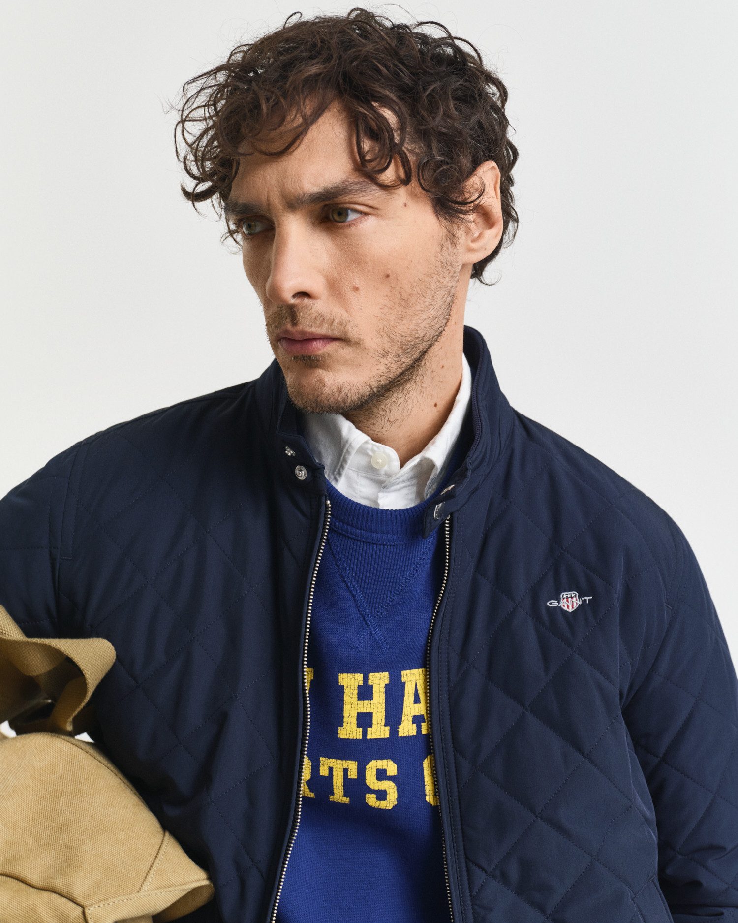 Gant Steppjacke QUILTED WINDCHEATER mit Rautensteppung günstig online kaufen