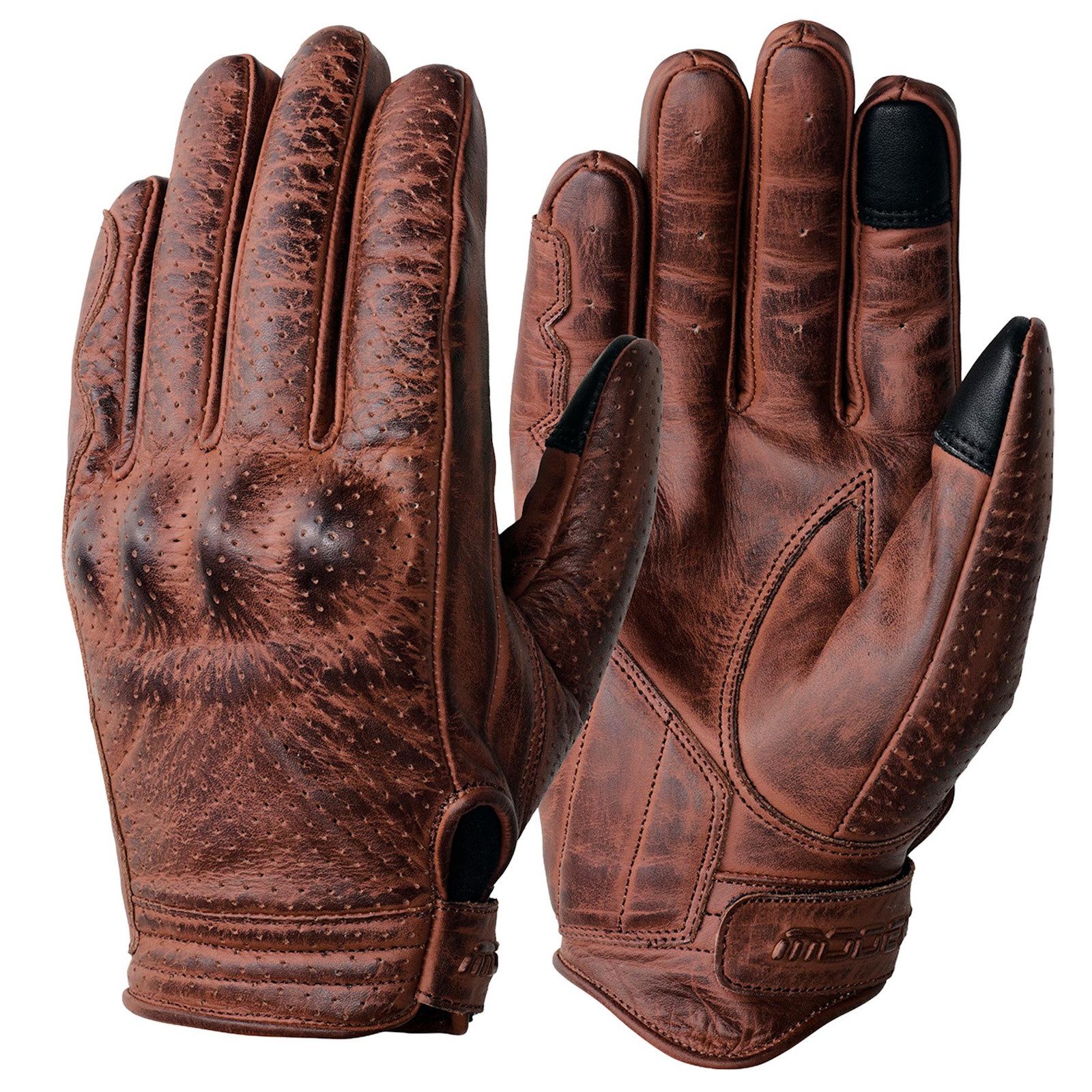 Modeka Motorradhandschuhe Modeka Hot Classic II Handschuhe Braun 14 motorradhandschuhe für herren