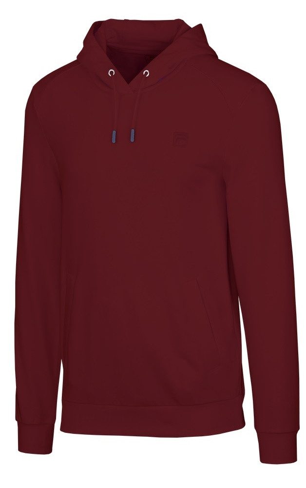 Fila Kapuzenpullover Roy Hoody - weinrot