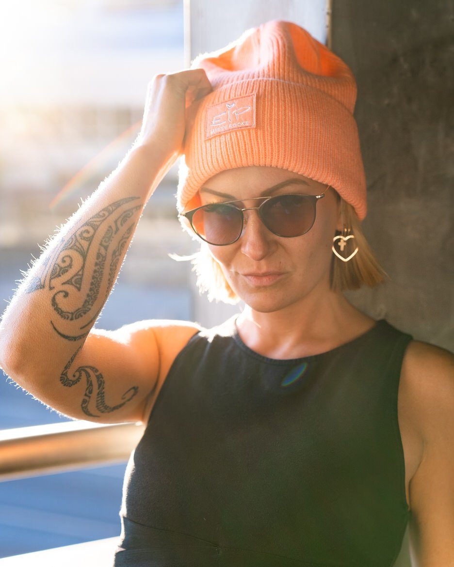 Missy Rockz Beanie EIP BEANIE coral