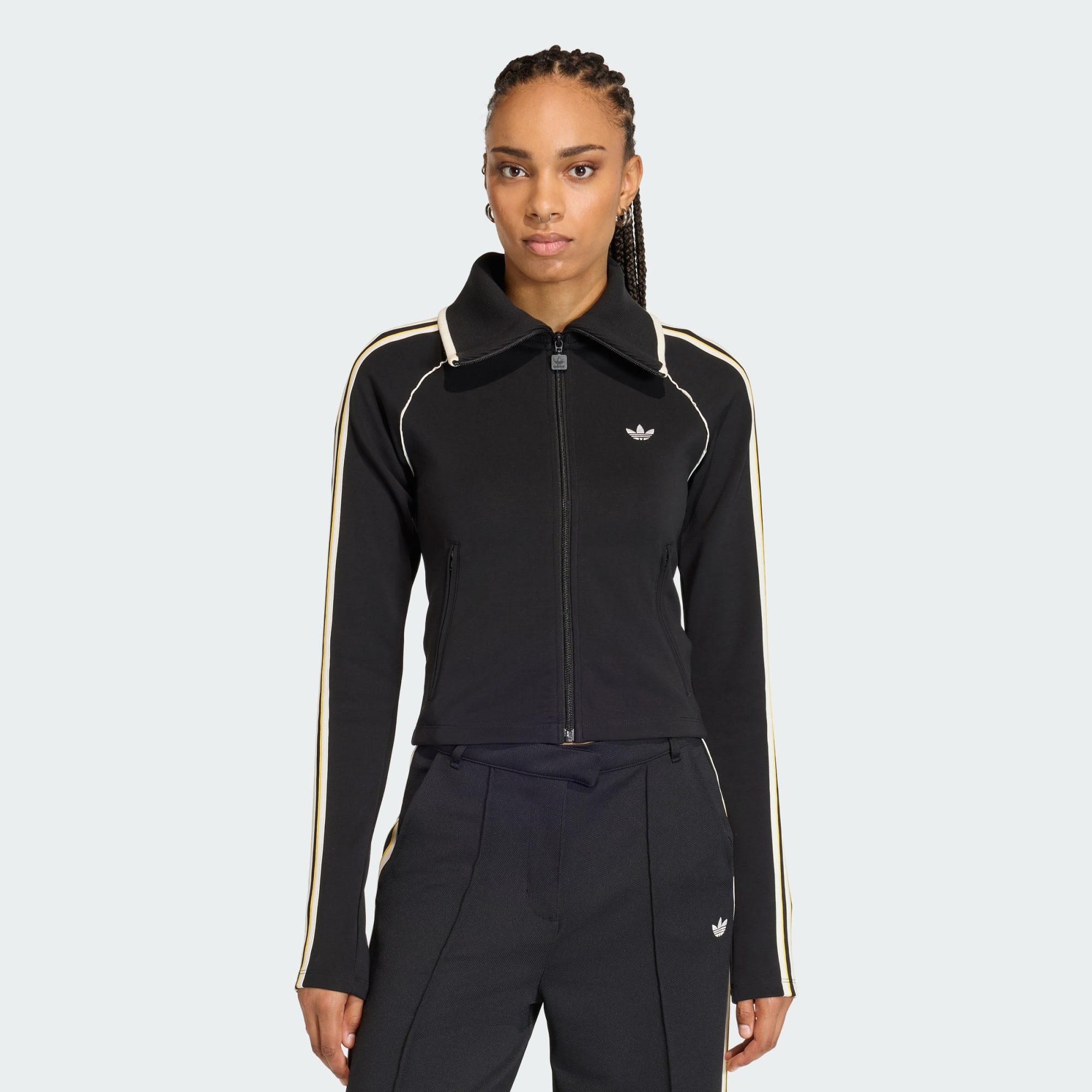 adidas Originals Trainingstop SCHMAL GESCHNITTENES FIREBIRD TRACK TOP (1-tl günstig online kaufen