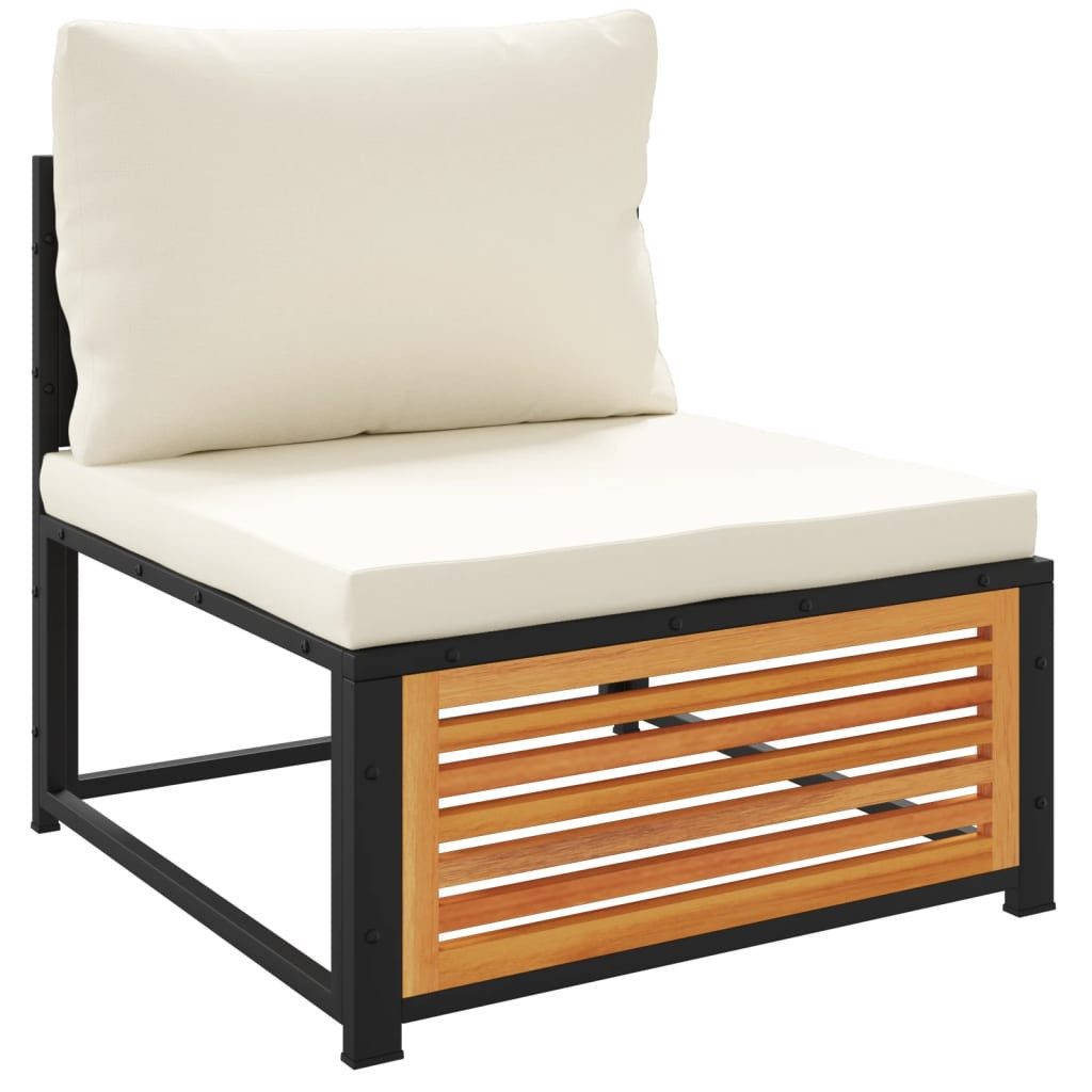vidaXL Sofaelement Gartensessel ohne Armlehnen mit günstig online kaufen