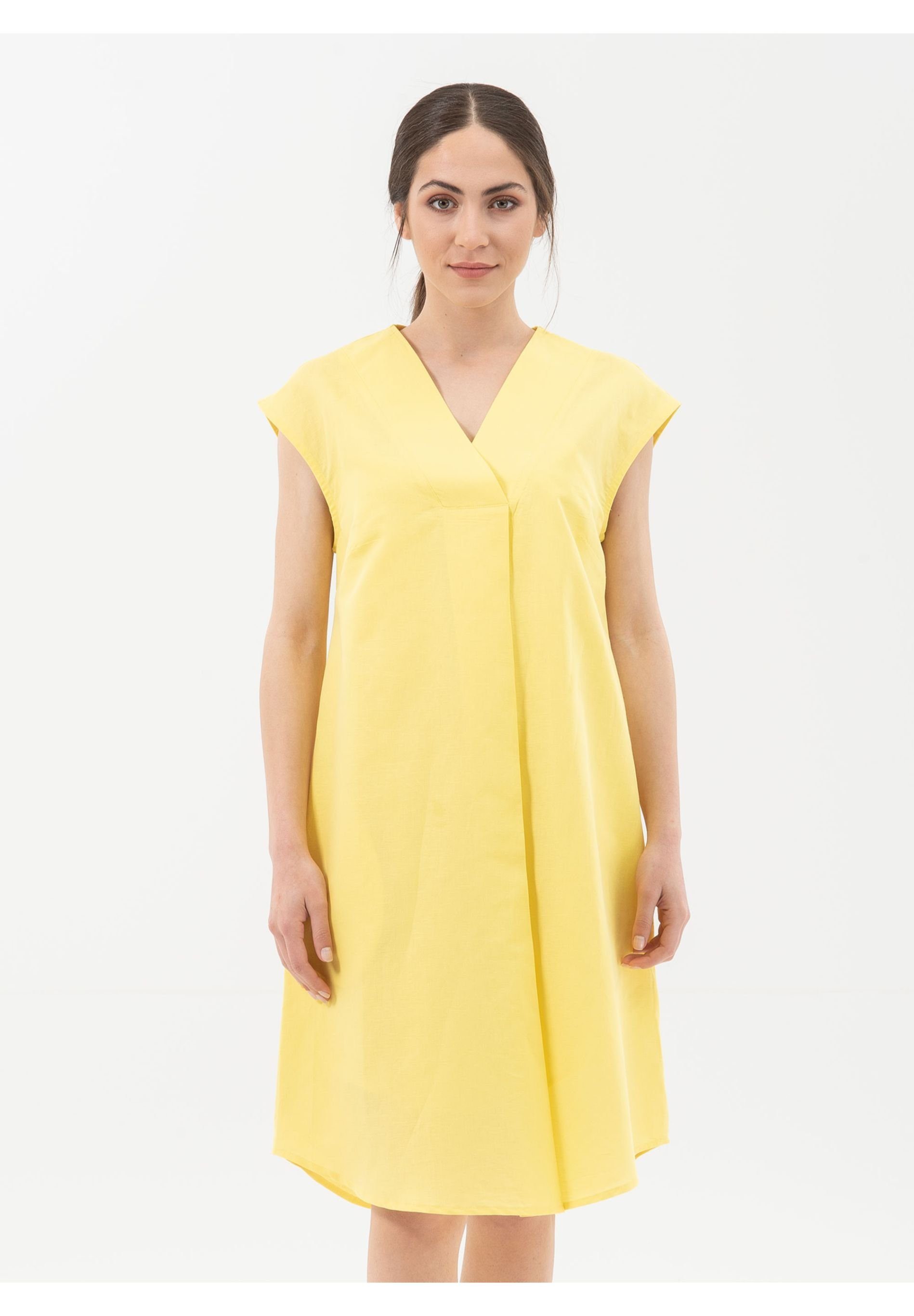 ORGANICATION Kleid & Hose Kleid aus Leinen mit Bio-Baumwolle