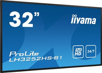 Iiyama iiyama ProLite LH3252HS-B1 31.5" 16:9 Full HD IPS 24/7 Display schwarz LED-Monitor