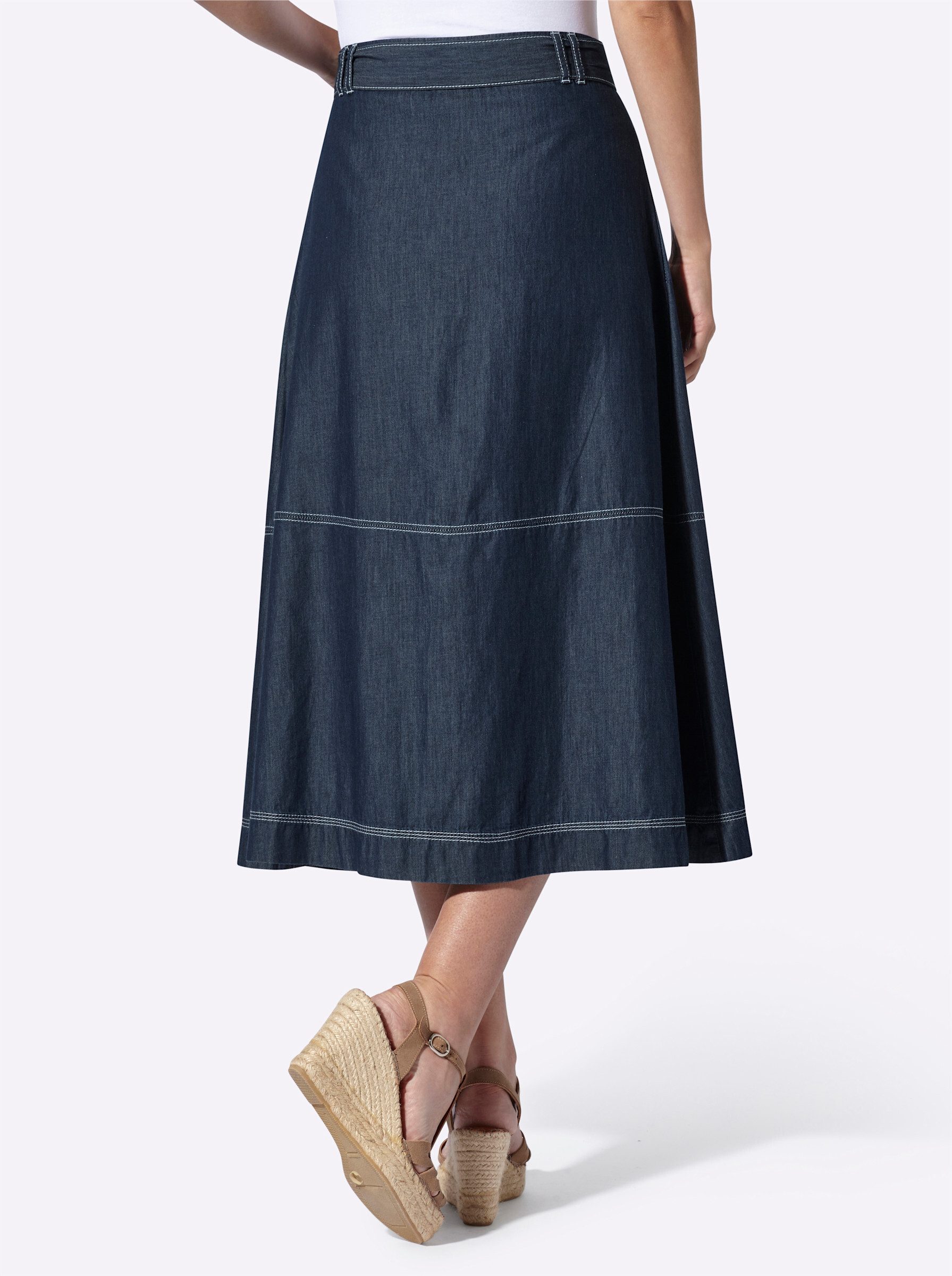 heine A-Linien-Rock Jeansrock . günstig online kaufen