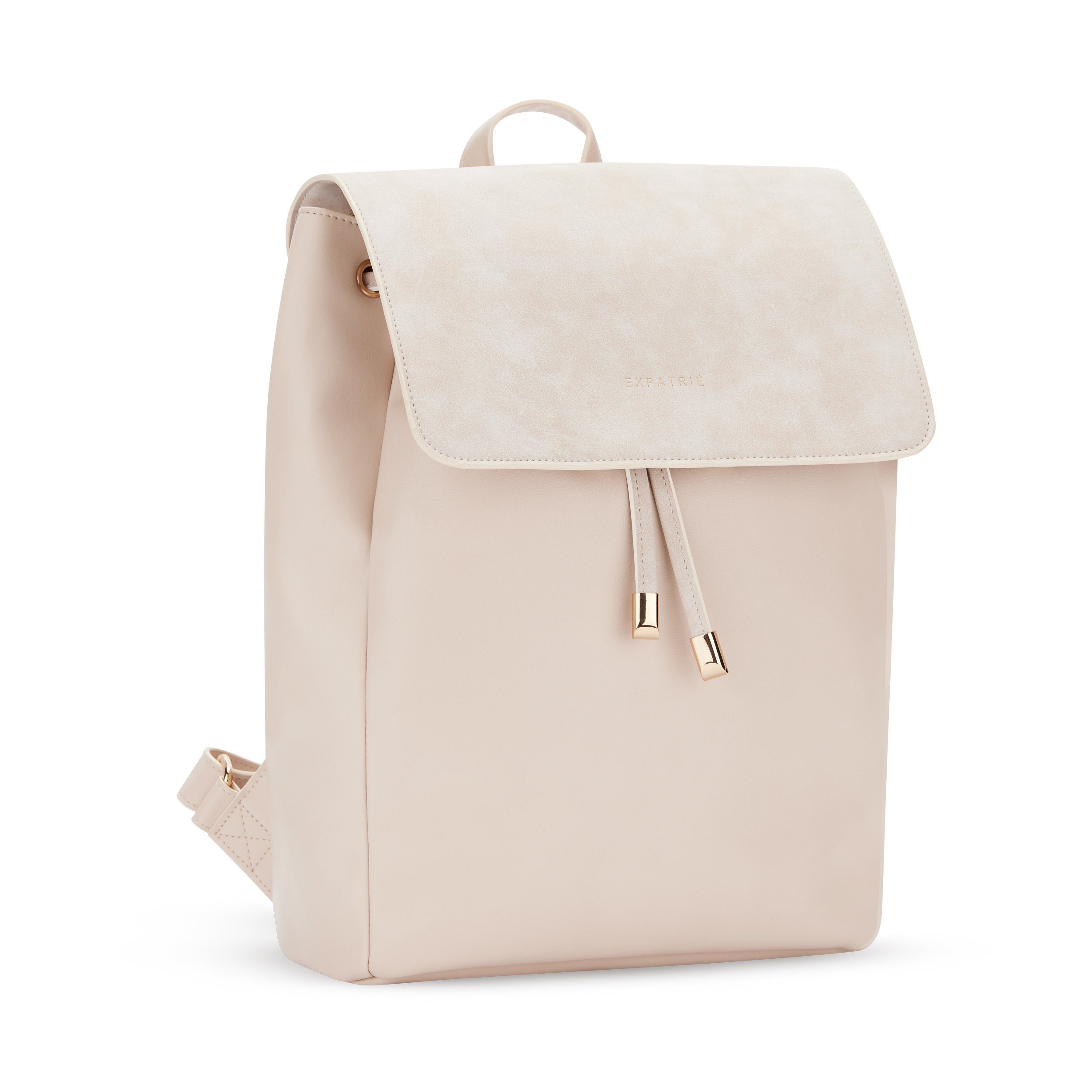 Expatrié Rucksack ESTELLE Rucksack Damen, Tagesrucksack, Viele Fächer, Wasserabweisend