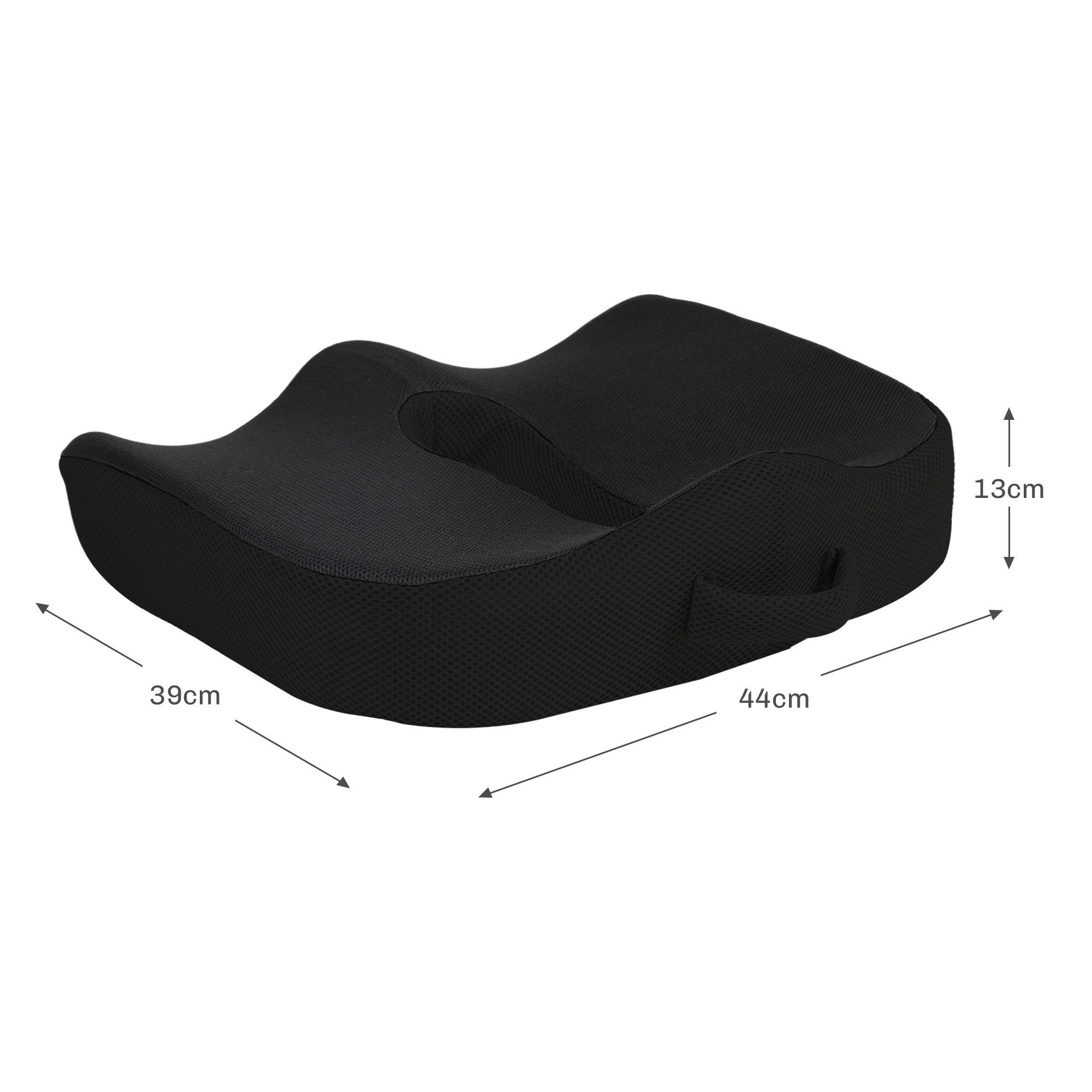 MC Star Sitzkissen Orthopädisches Sitzkissen Ergonomisches Sitzkissen für Bürostuhl, Auto & Co., Steißbeinkissen aus Memory Schaum für Steißbein, Ischiasz