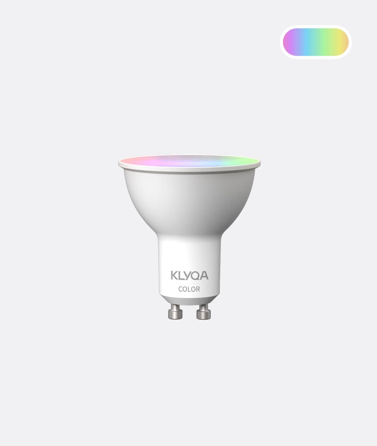 Klyqa KL-G10C Smarte Lampe, Farbtemperatur anpassbar