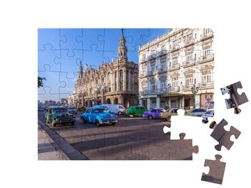 puzzleYOU Puzzle Altstadt Havanna: Großes Theater, Kuba, 48 Puzzleteile, puzzleYOU-Kollektionen Mittelamerika