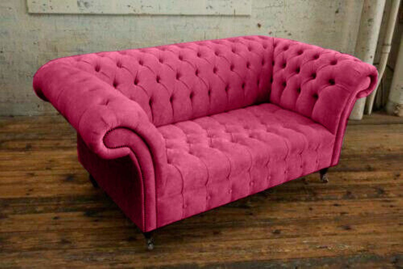 Sofa 2 Polster Teile 1 Sofort, Couch Sofas Design Chesterfield Sofas Sitzer 2-Sitzer JVmoebel