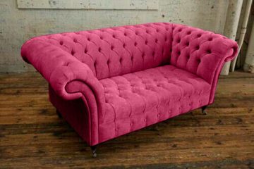 JVmoebel 2-Sitzer 2 Sitzer Chesterfield Couch Sofa Polster Sofas Design Sofas Sofort, 1 Teile