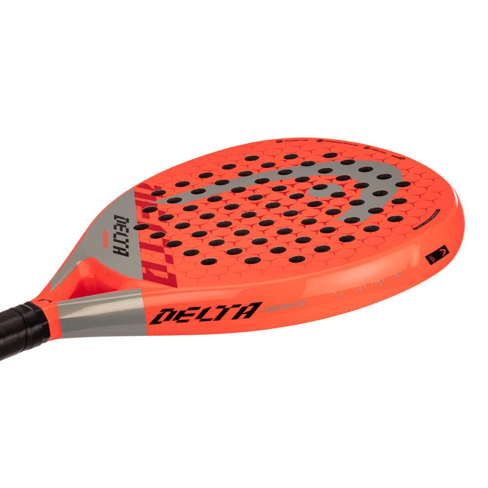 Head Padelschläger Delta Junior 320g/Rund 2022 orangerot/grau
