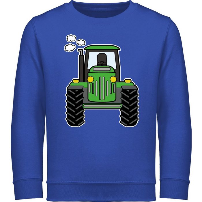 Shirtracer Sweatshirt Traktor Front - Kinder Fahrzeuge - Kinder Premium Pullover coole pullover mit landwirtschaft - traktor pulli - tractor for kids