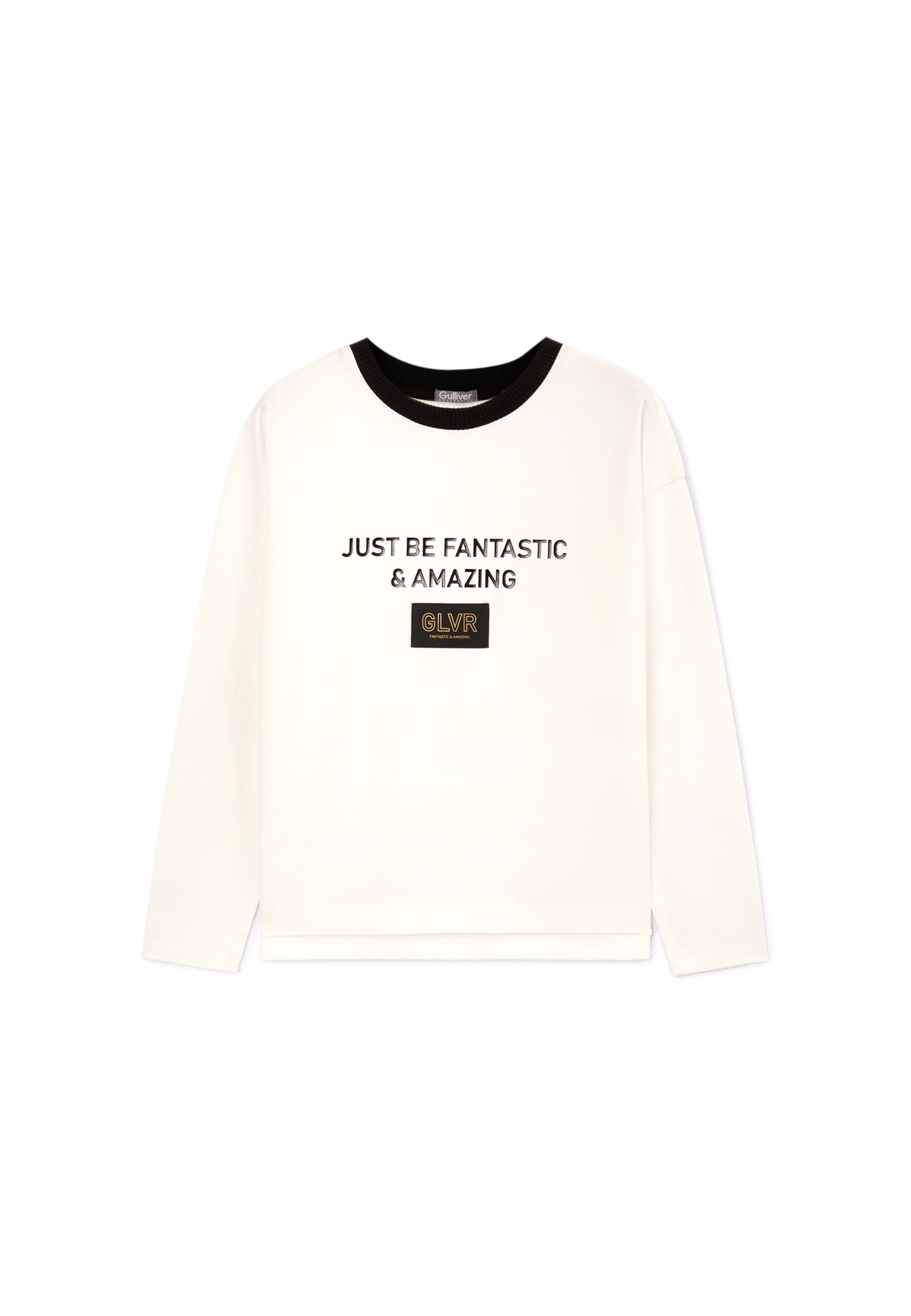 Gulliver Langarmshirt mit Schriftprint günstig online kaufen