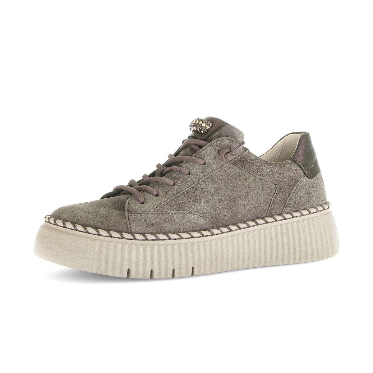 Gabor Sneaker low Materialmix Leder Sneaker günstig online kaufen