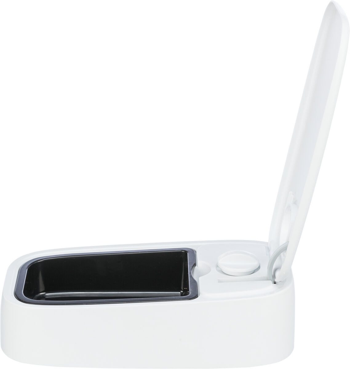 TRIXIE Hunde-Futterautomat Futterautomat TX1 - weiß - 0,3 l/13 × 7 × 24 cm