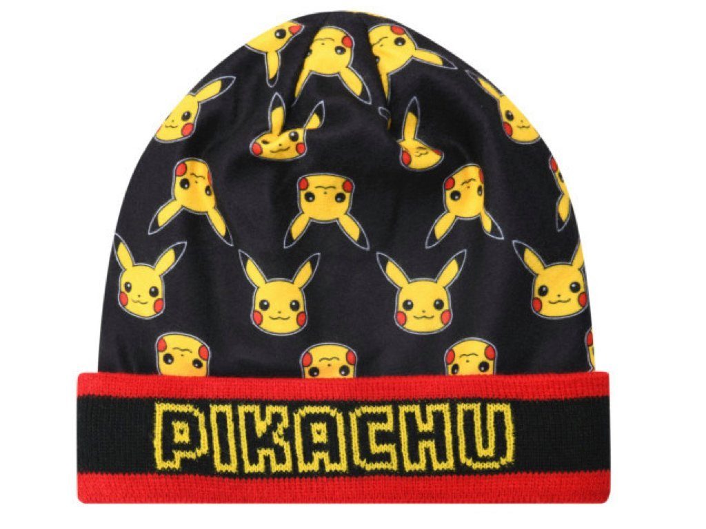 POKÉMON Beanie Mütze Wintermütze in verschiedenen Farben