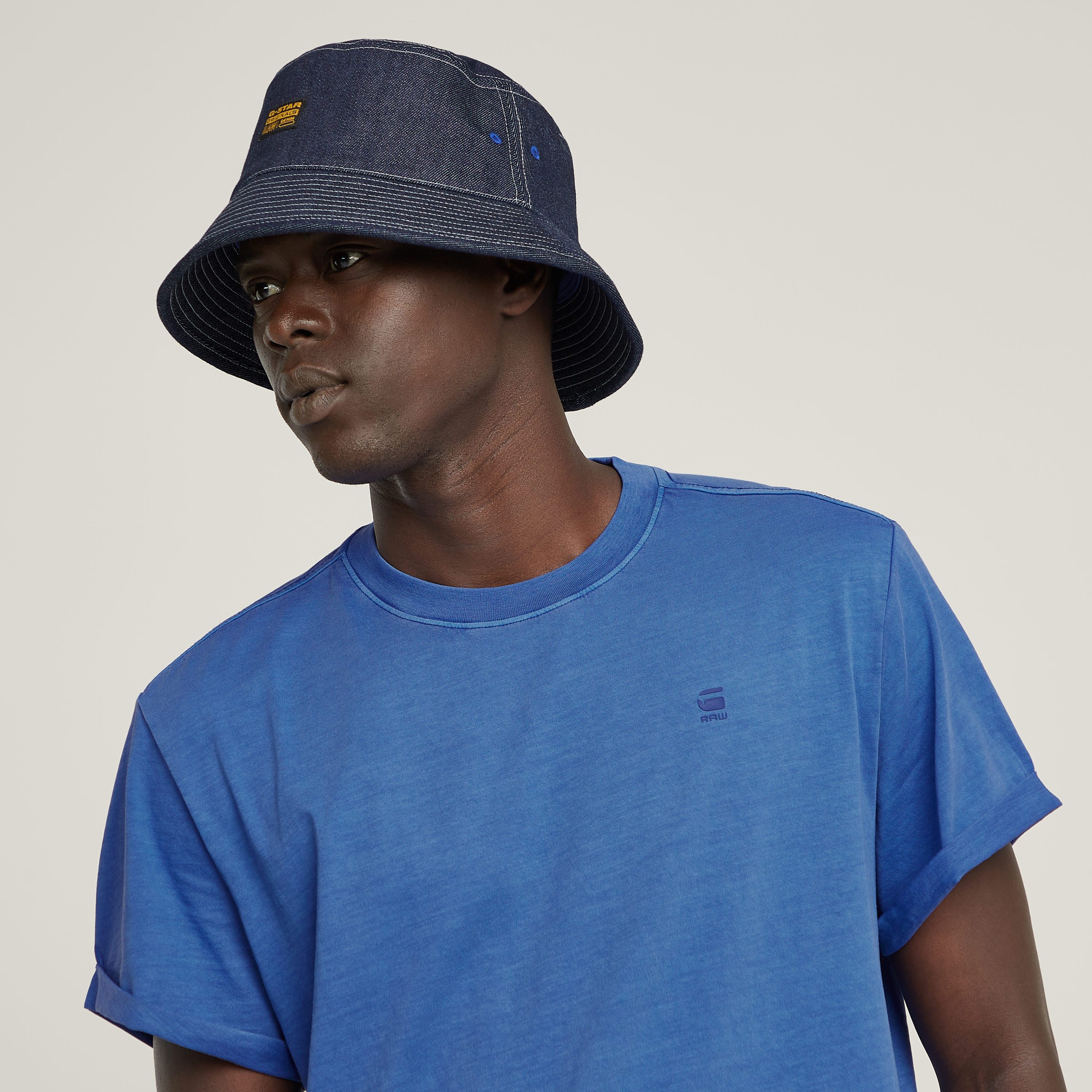 G-STAR Kurzarmshirt Lash Rundhals, Logoapplikation