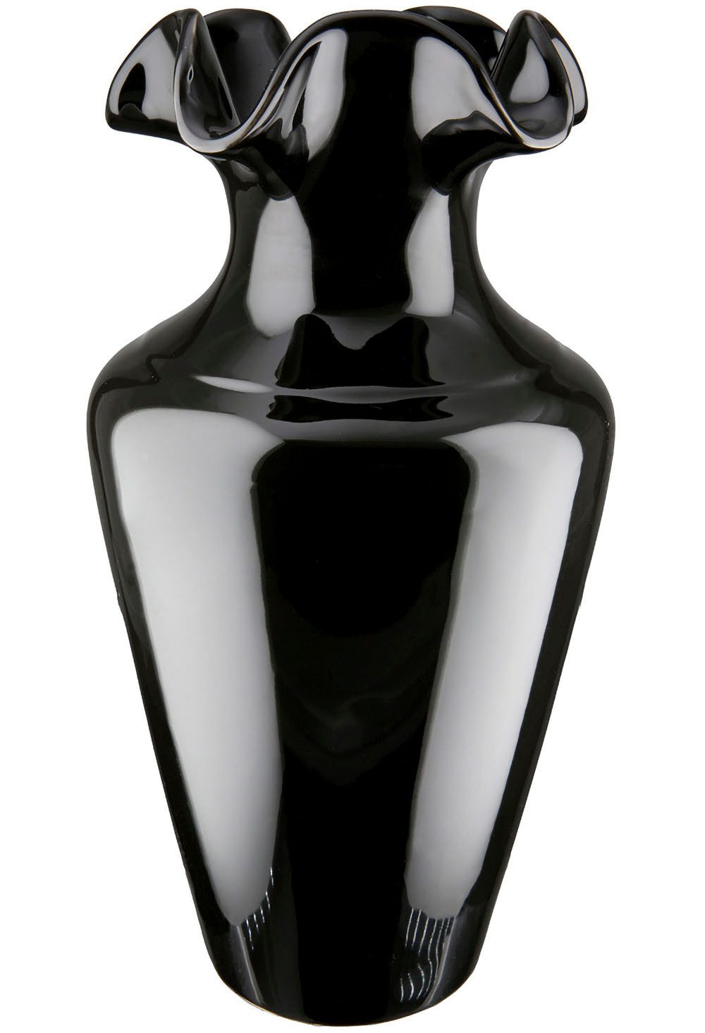 GILDE Tischvase Vase Irina, aus Keramik, Höhe ca. 40 cm (1 St), wasserdicht