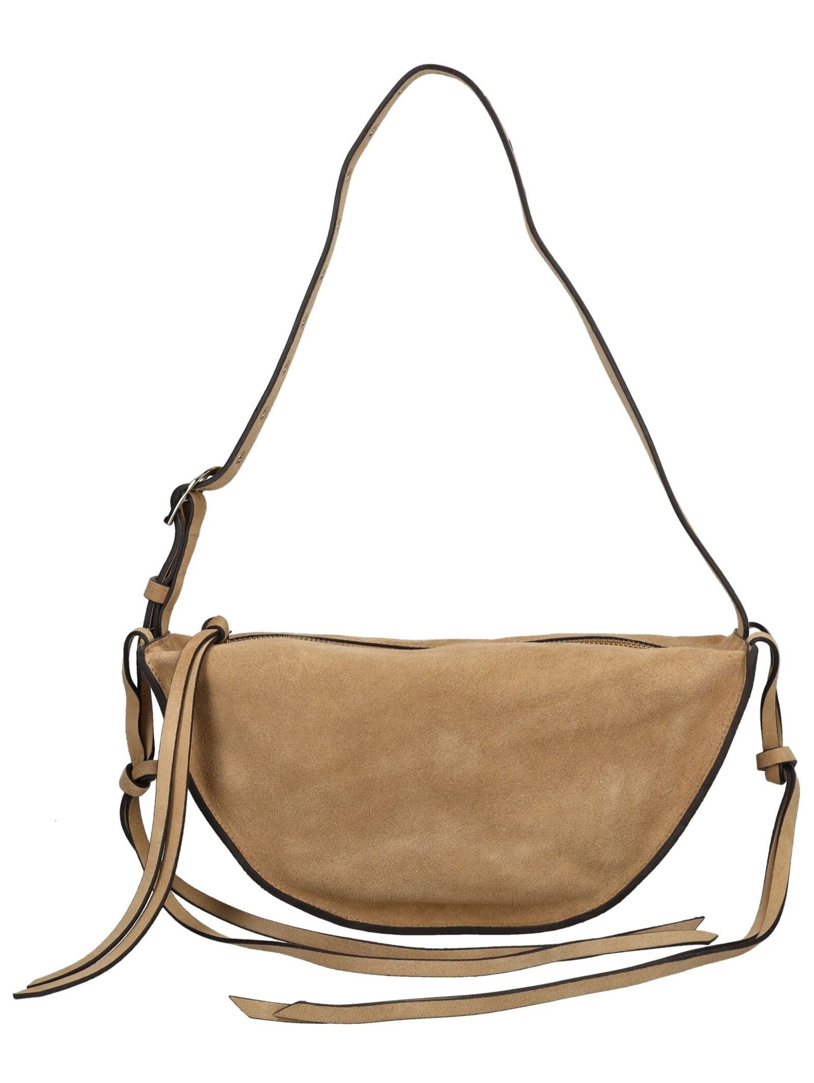 Handtasche Taschen Veloursleder