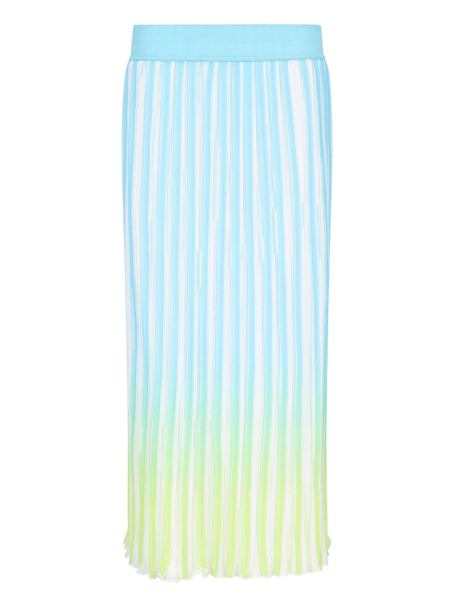 Hajo Plisseerock Plisseerock mehrfarbig bedruckt