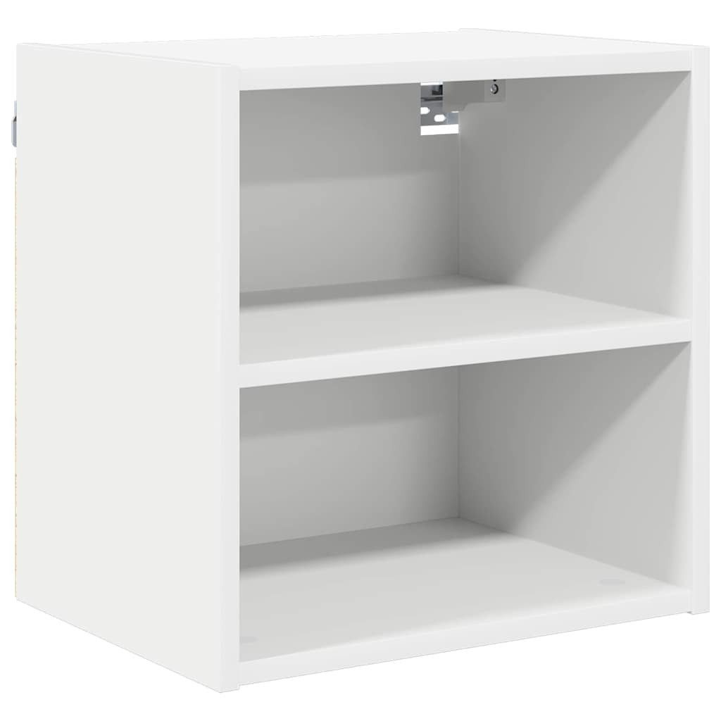 vidaXL Hängeschrank Regal Hängeschrank Riga Weiß 40x29,5x40 cm Spanplatte