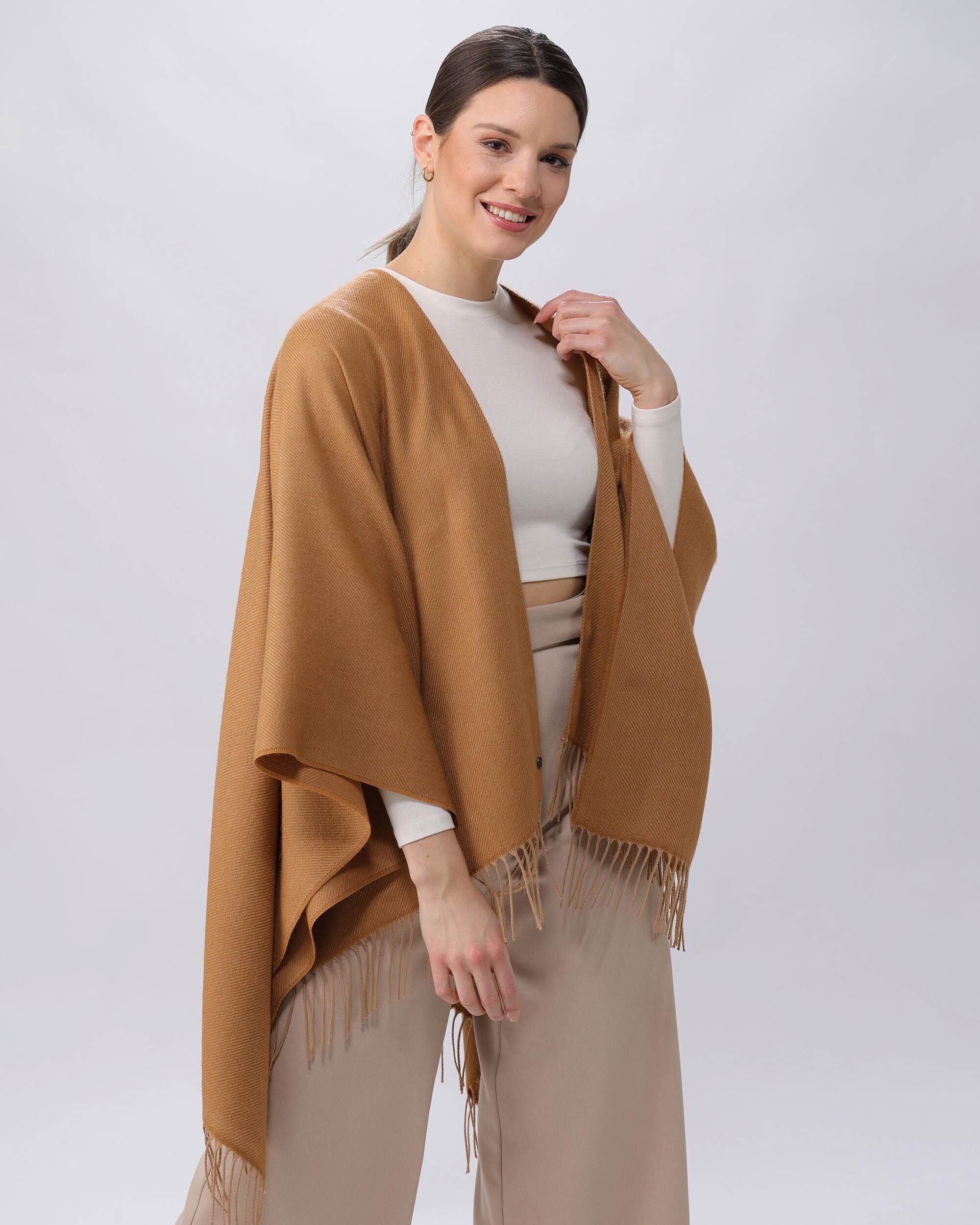 Fraas Poncho Polyacryl Poncho