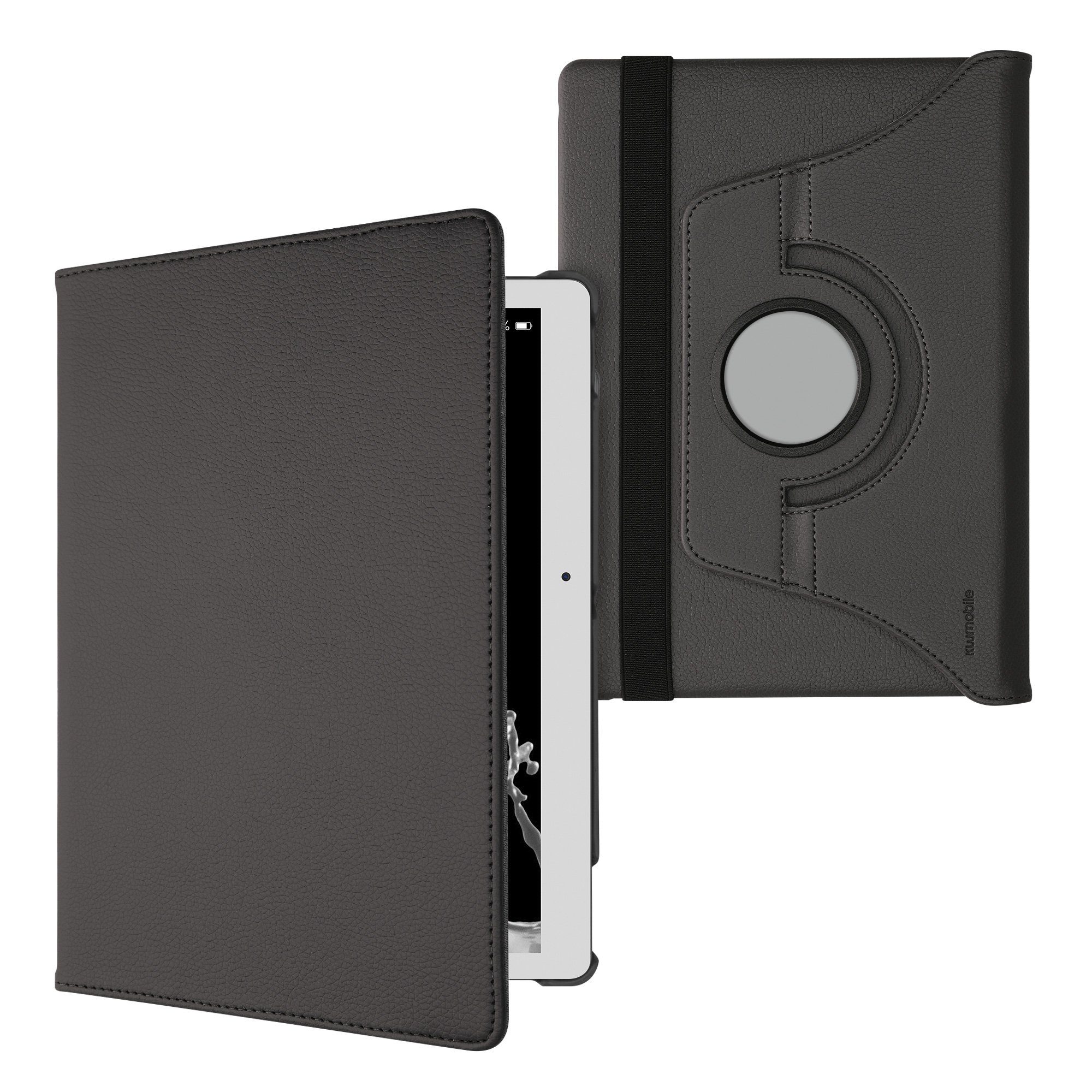 kwmobile Etui Hülle für Huawei MediaPad M2 10.0, 360° Tablet Schutzhülle Cover Case aus Kunstleder