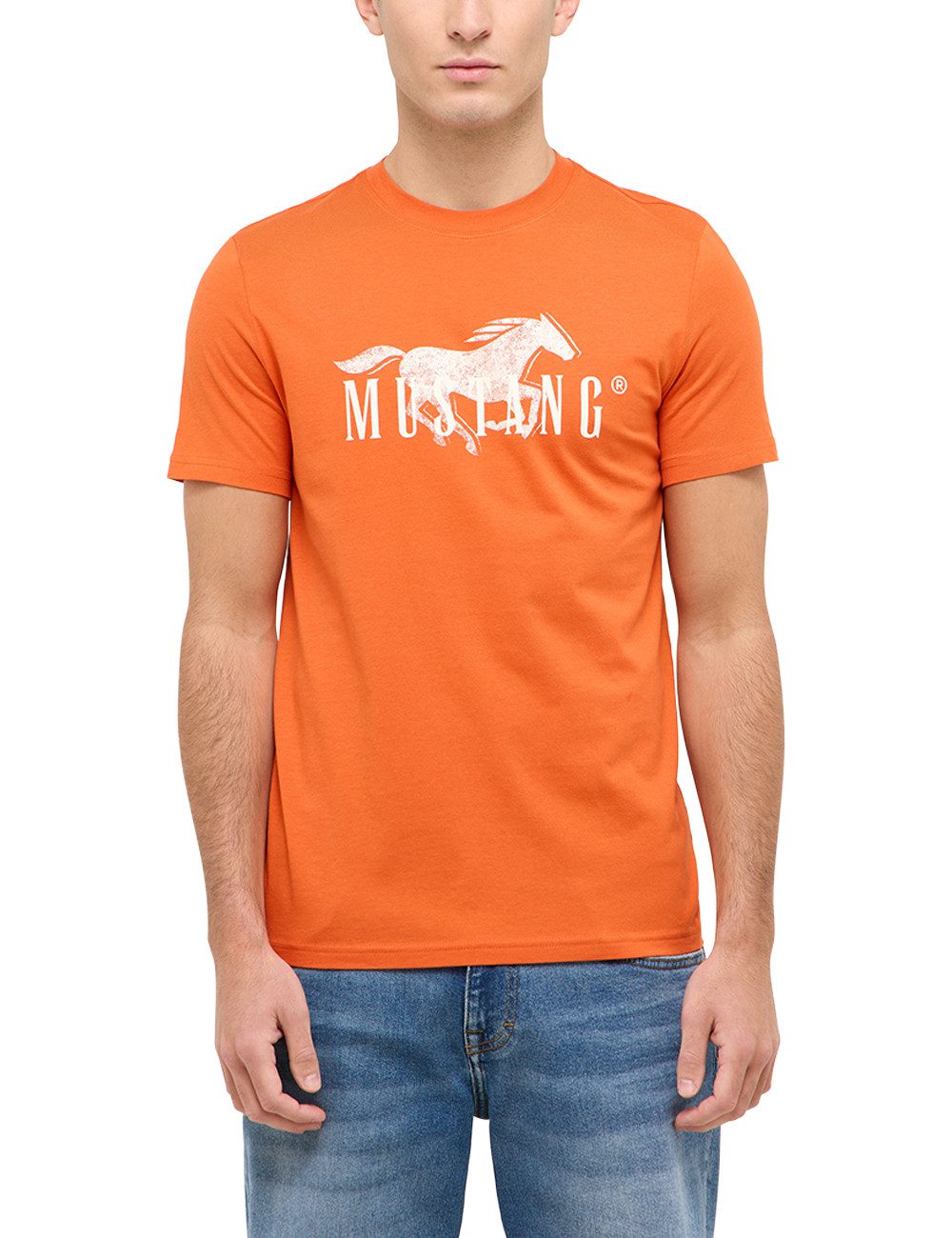 MUSTANG Kurzarmshirt "Herren Style Austin" günstig online kaufen
