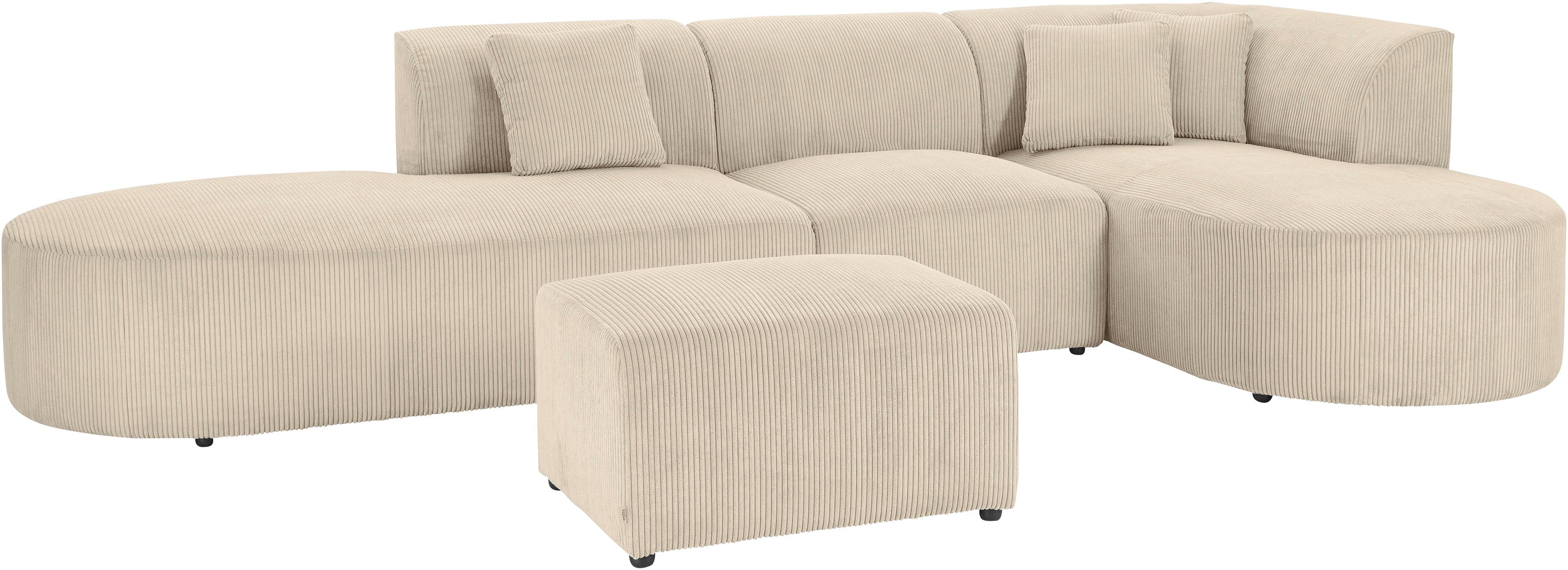 OTTO home Ecksofa Alesund L-Form, bestehend aus Modulen, auch einzeln erhältllich, miteinander verbunden. Reduzierter Preis € 1.599,99. Unverbindliche Preisempfehlung € 2.269,00