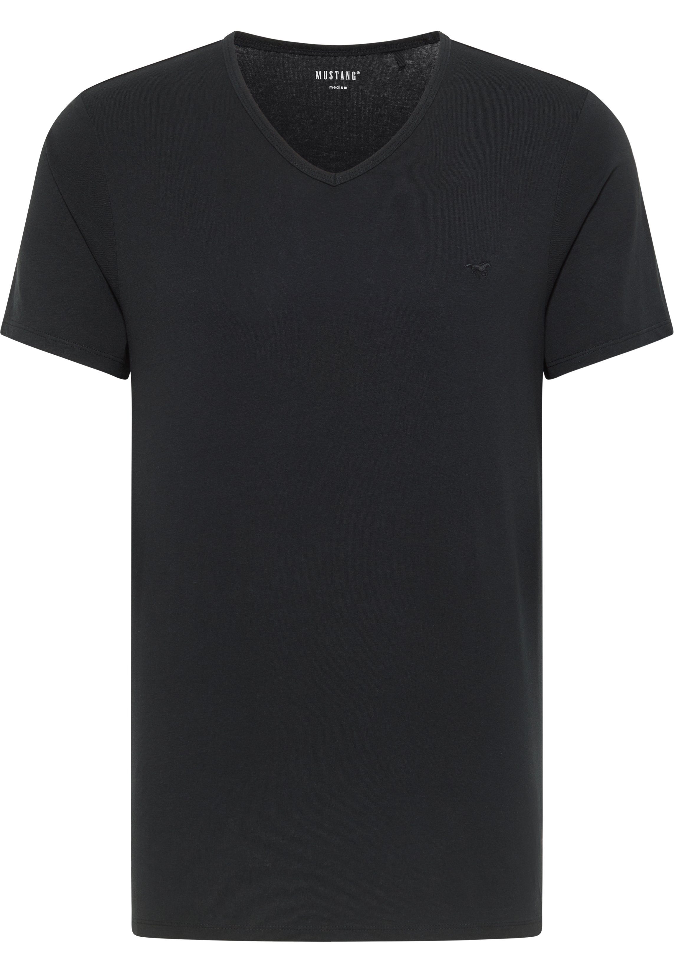 Mustang Herren T-Shirt AMADO 2er PACK - Regular Fit günstig online kaufen