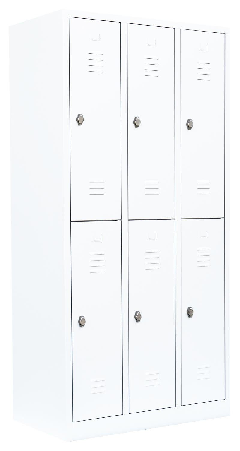 Steelboxx Spind für 6 Personen Spindschrank Kleiderspind 180x88,5x50cm (1-S günstig online kaufen