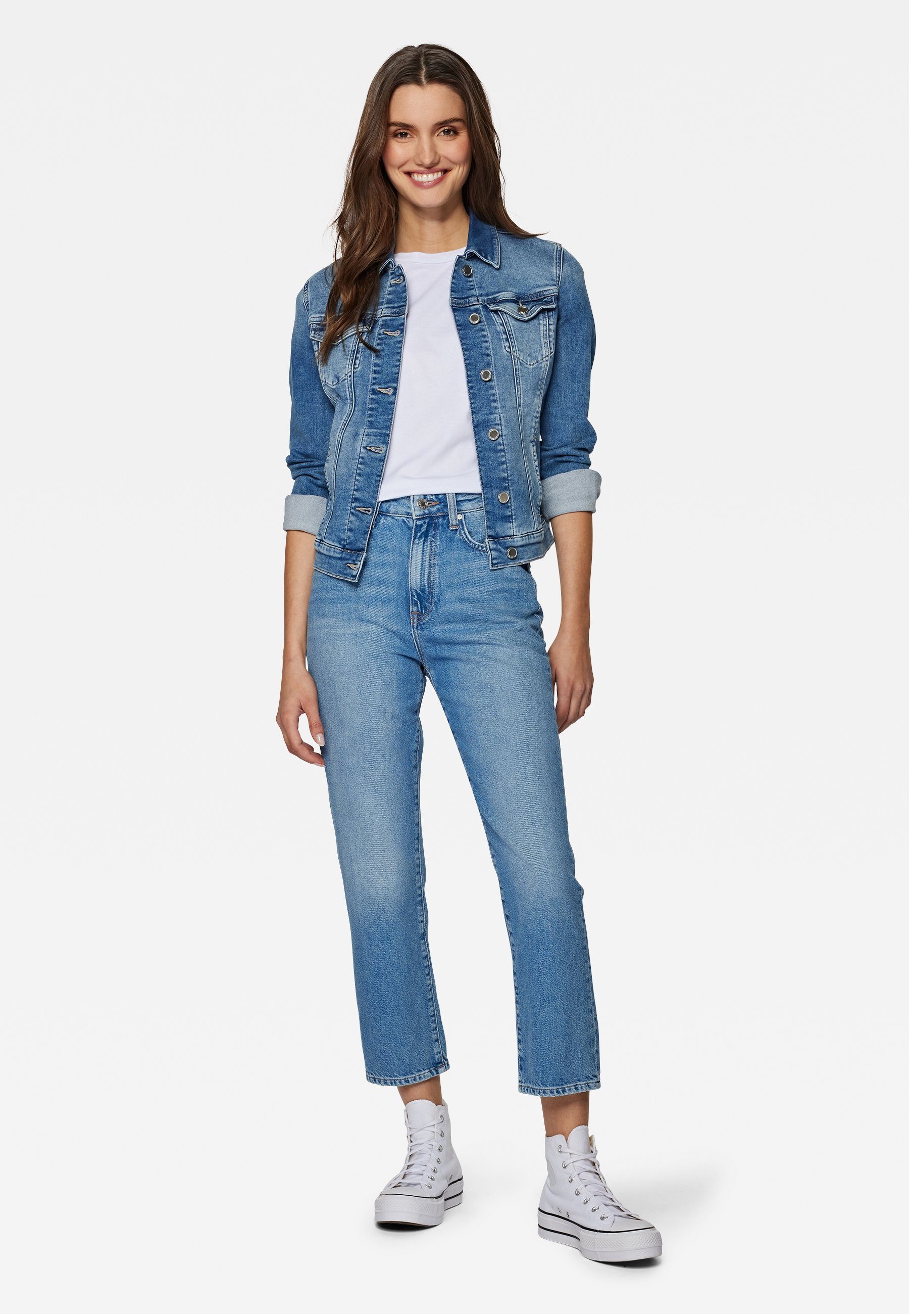 Mavi Straight-Jeans NEW YORK gerde Form