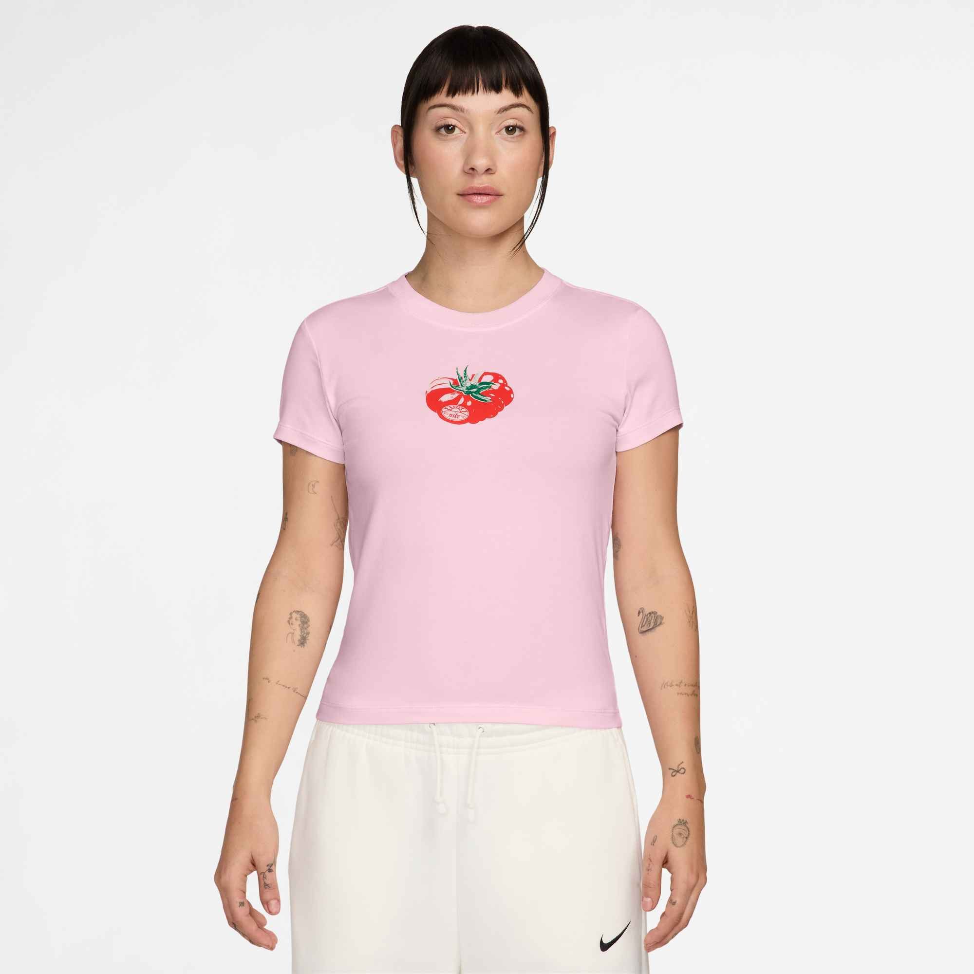 Nike Sportswear T-Shirt W NSW CHLLKNT MODCRP TMATO TEE für sportliche Looks günstig online kaufen