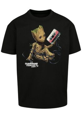F4NT4STIC T-Shirt Marvel Guardians Of The Galaxy Vol2 Groot Tape Print