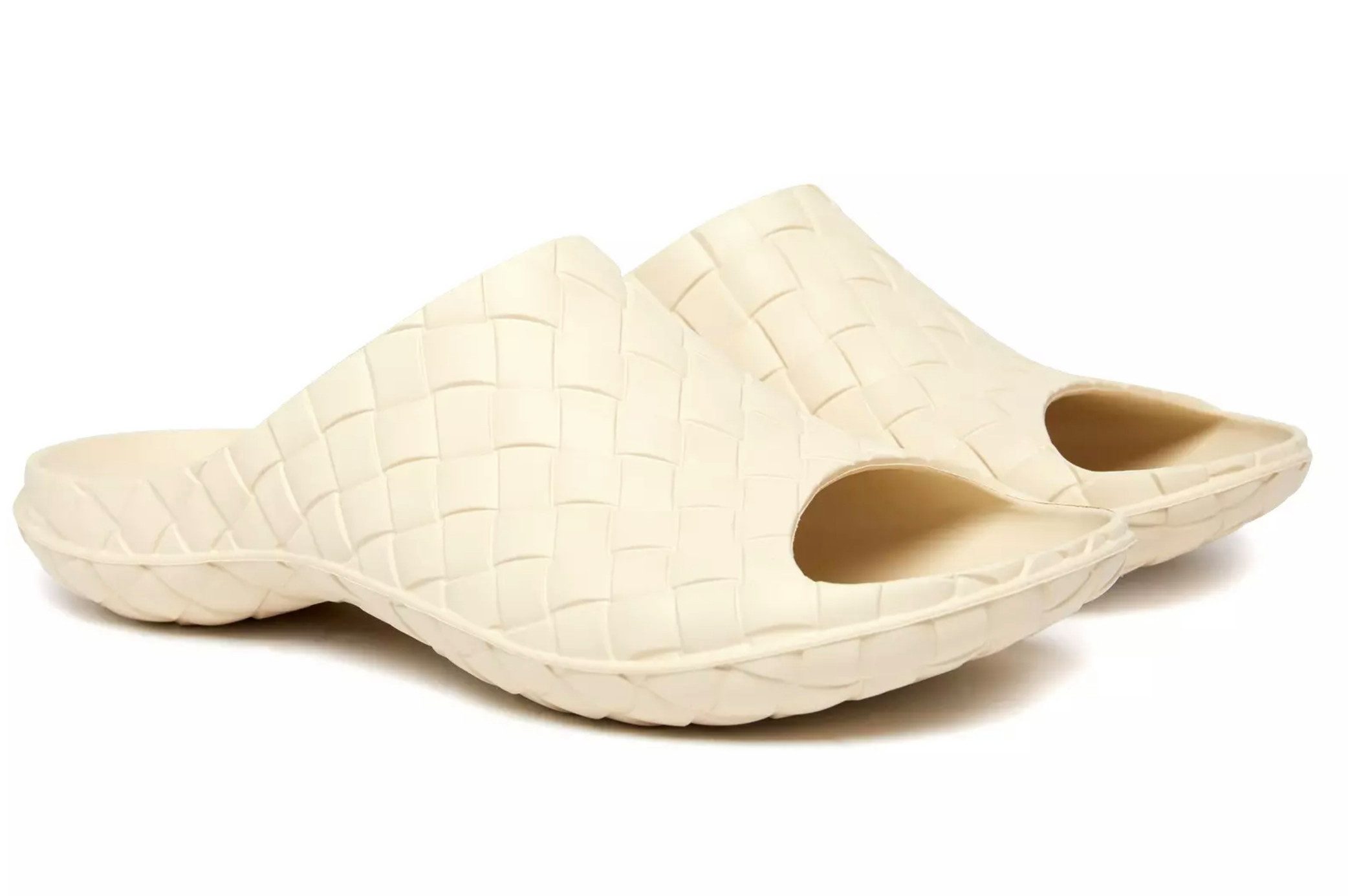 BOTTEGA VENETA Intreccio Sandalen Slides Beebee Schuhe Pantolette Intreccio-Technik, Ergonomische Fußbetten
