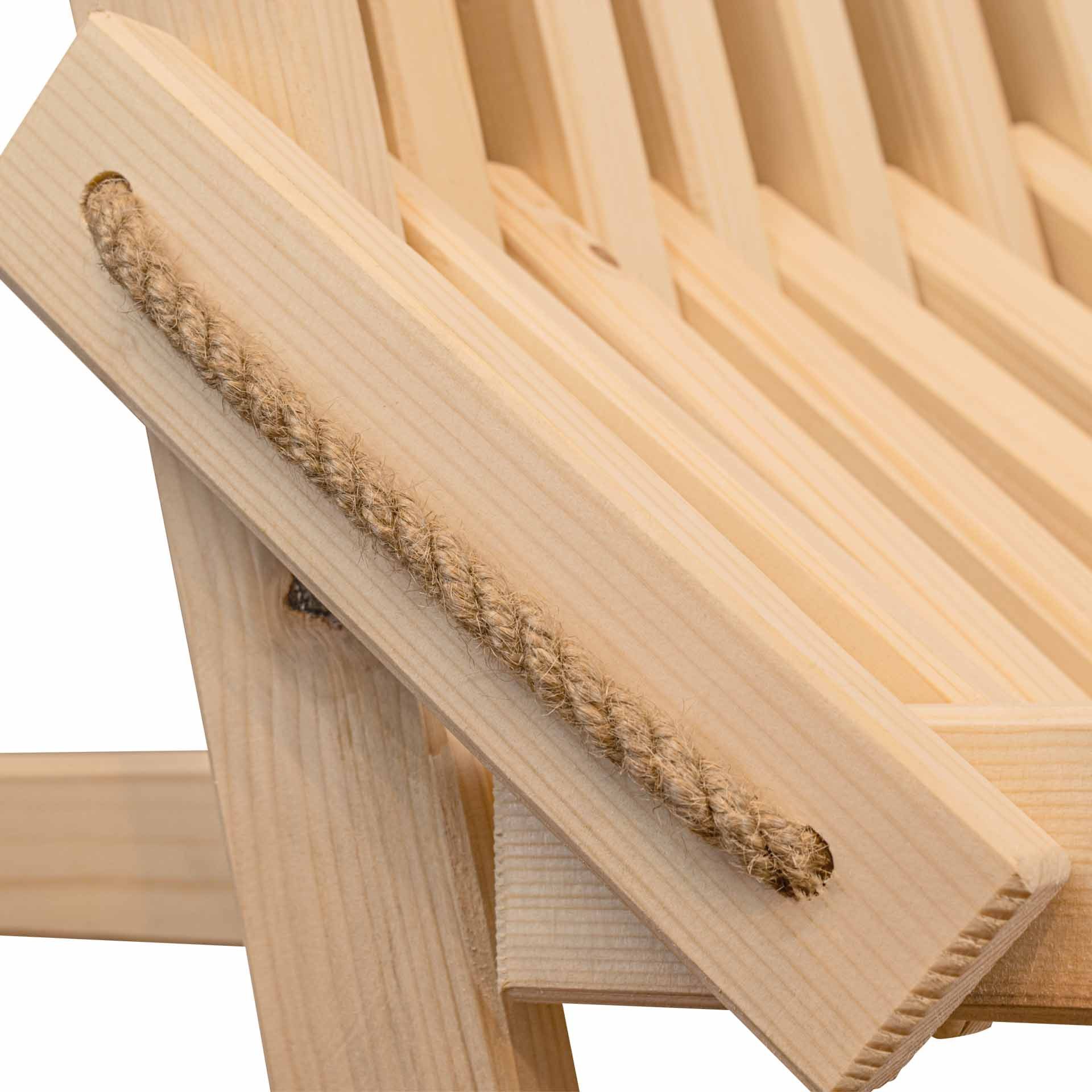 STILTREU Gartenliege Strand-/Gartensessel, Liegestuhl aus Fichtenholz, klap günstig online kaufen