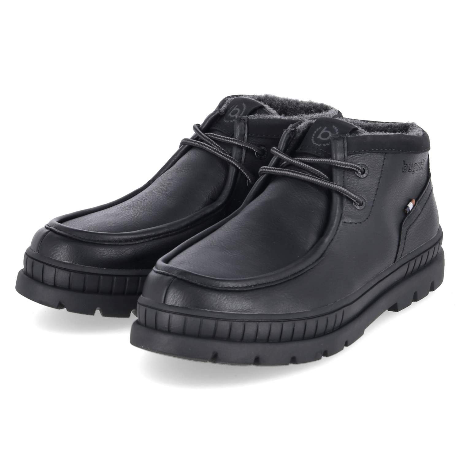 bugatti Bugatti 321AGA365900-1000 Herren Synthetik black Schnürstiefel