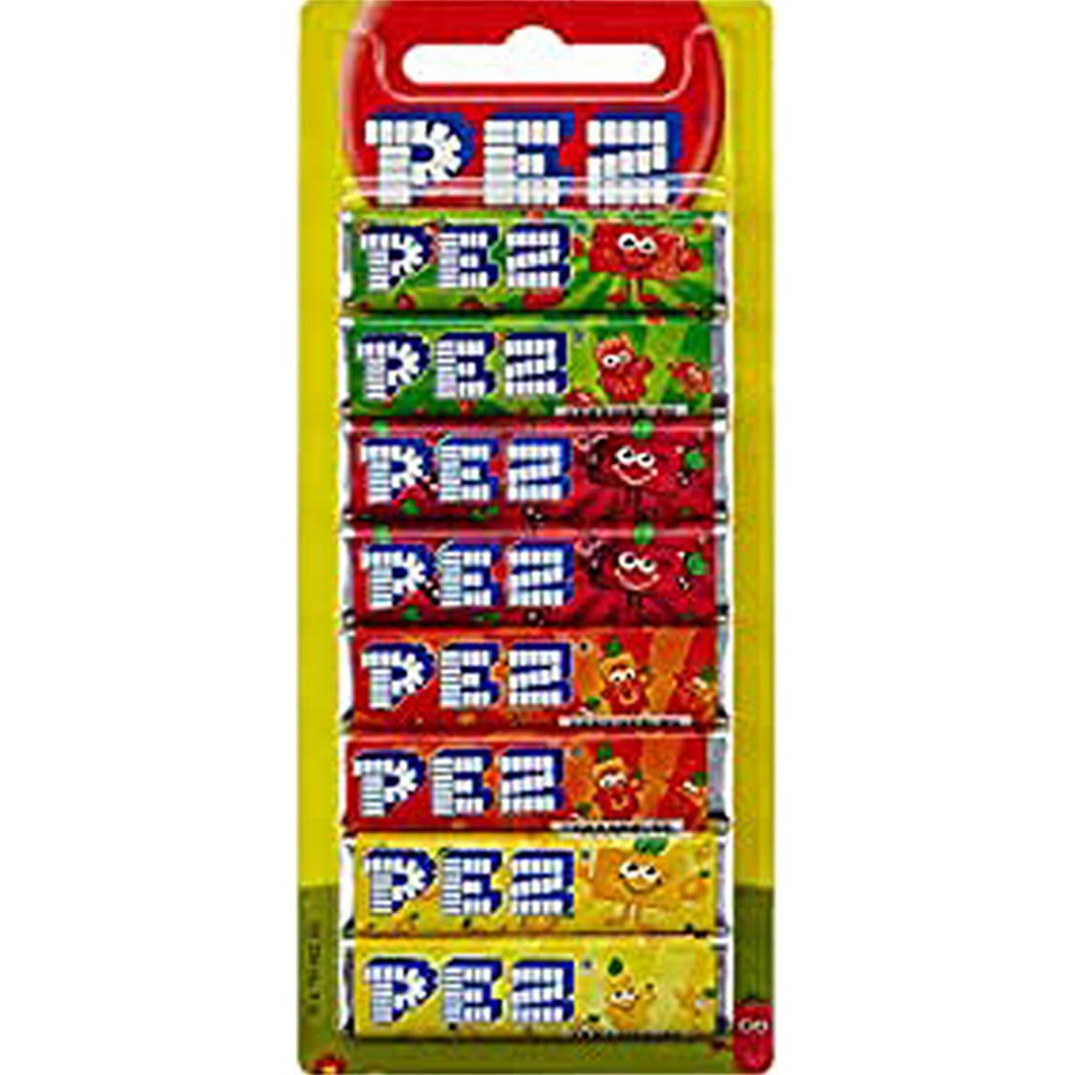 PEZ Süßigkeit, PEZ Bonbons Fruit Mix für PEZ Spender Laktose und glutenfrei 68g
