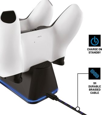 Stealth PS5 Twin Charging Dock inkl. Kabel Controller-Ladestation