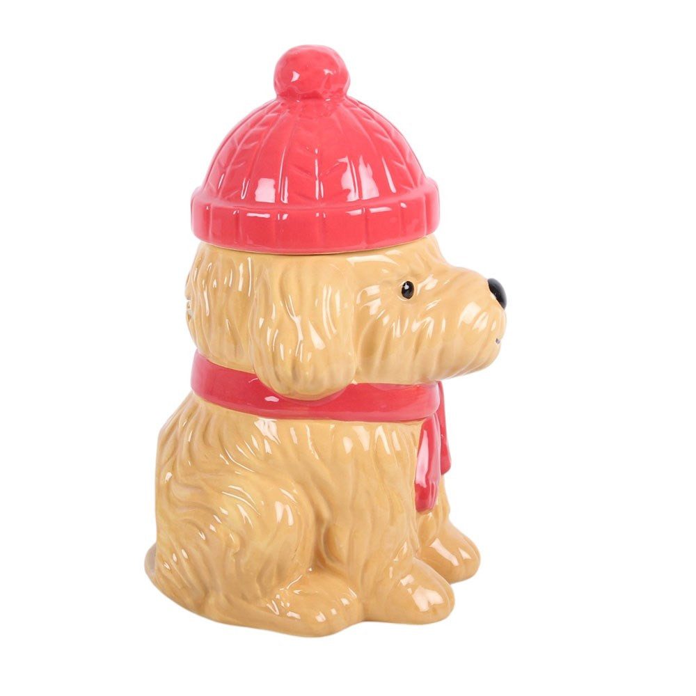 Something Different Duftlampe Winter Puppy Duftlampe Teelichthalter kleiner Hund