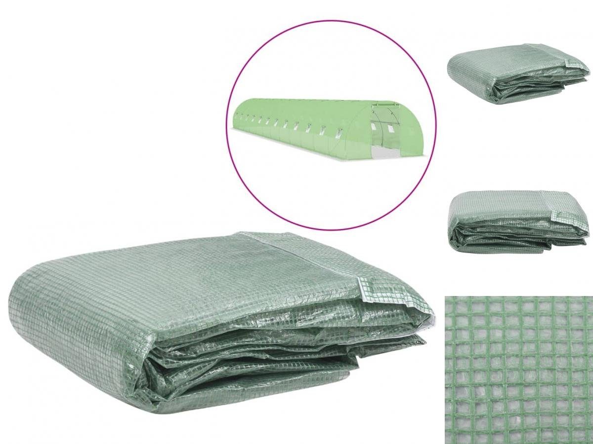 vidaXL Gewächshaus Gewächshaus Ersatz Folie Abdeckung 54 m² 300x1800x200 cm Grün grün | Rabatt: 24%