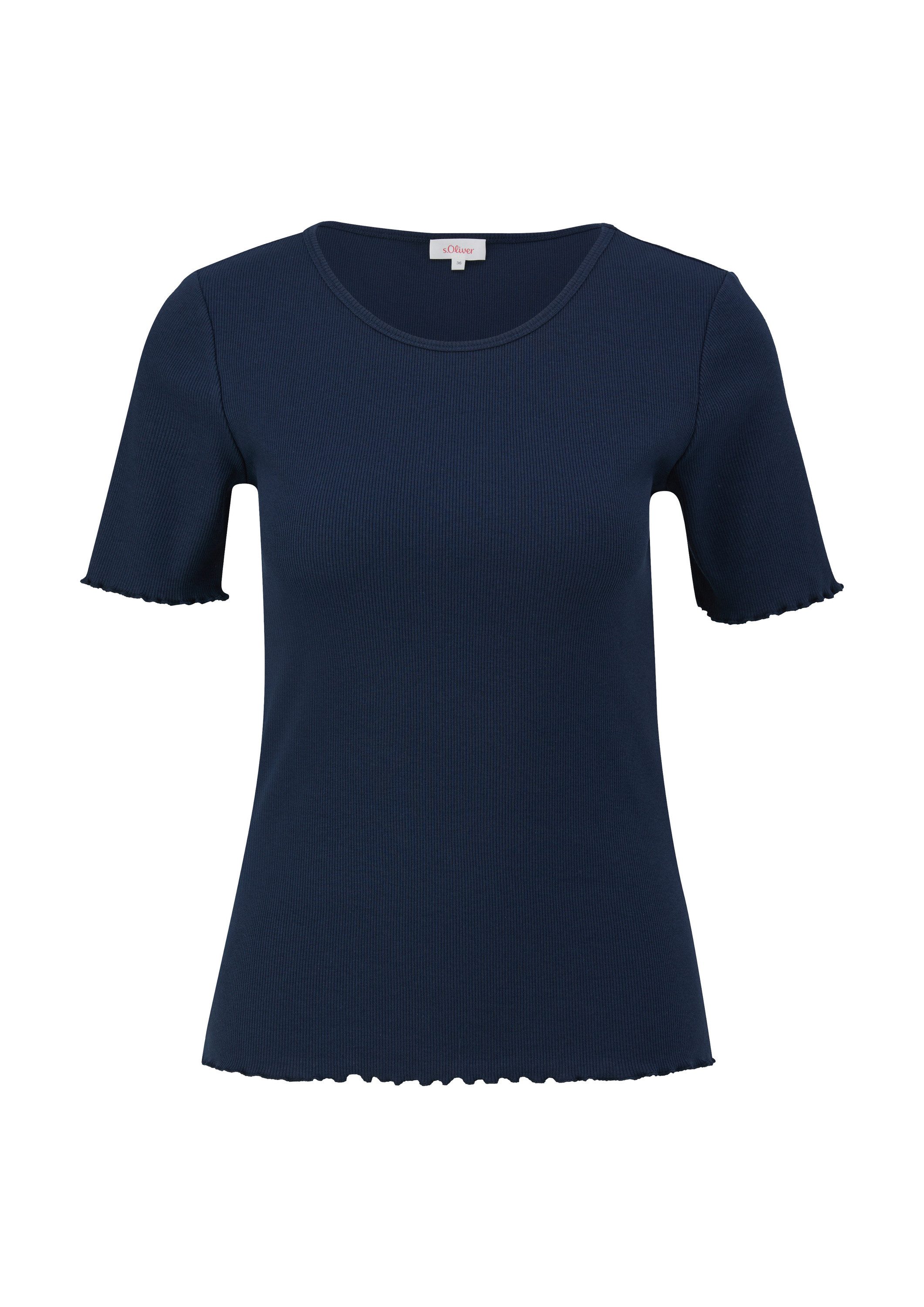 s.Oliver Kurzarmshirt T-Shirt (1-tlg) günstig online kaufen