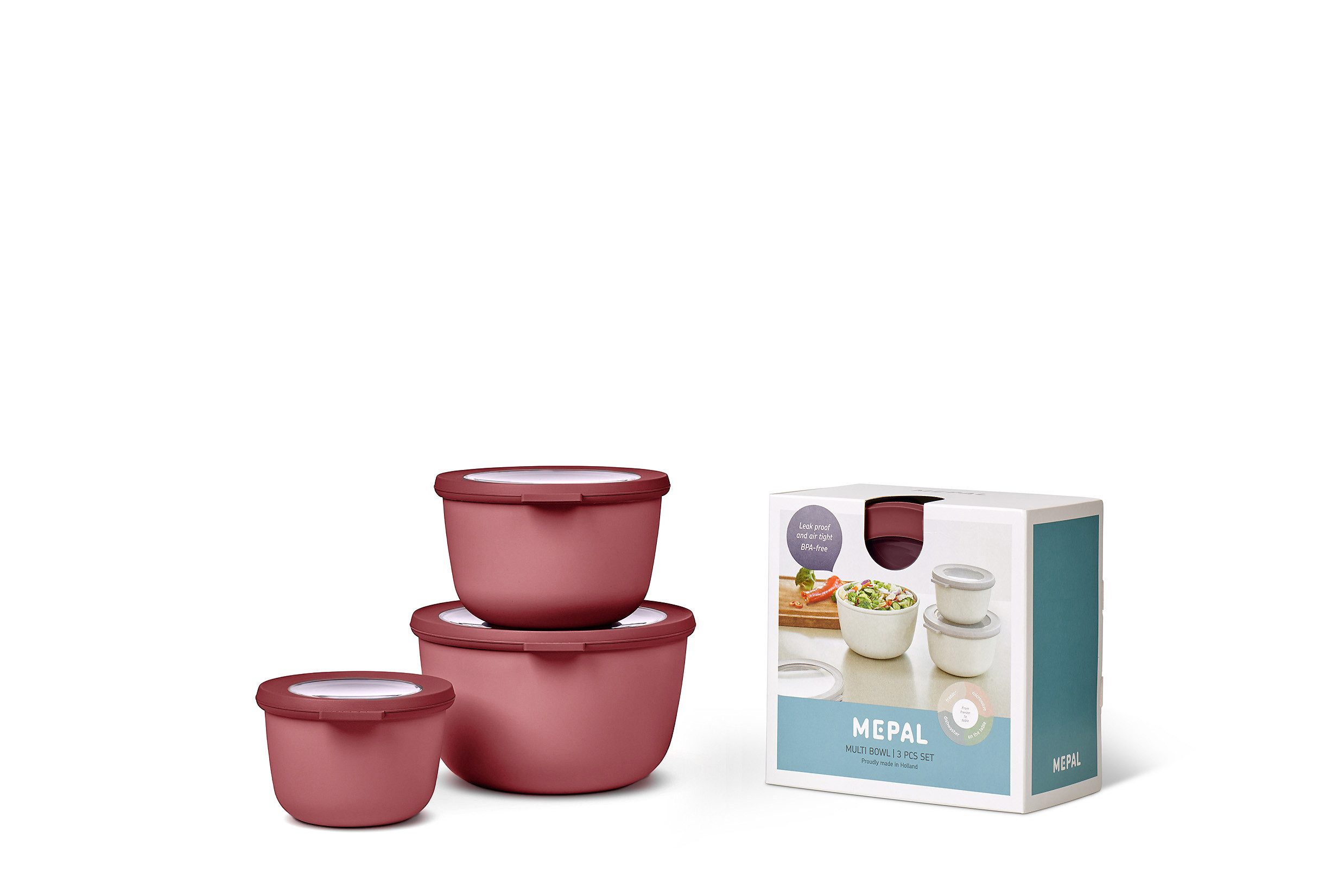 Mepal Aufbewahrungsbox Mepal Cirqula 3.5 l Mikrowellengeschir - Vivid mauve
