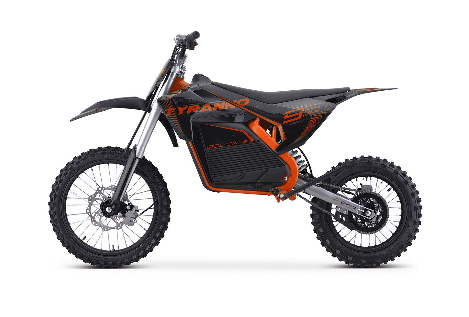 Smarty Crossrad E-Dirtbike Tyranno 2000W 72V30Ah Lith 17"14"