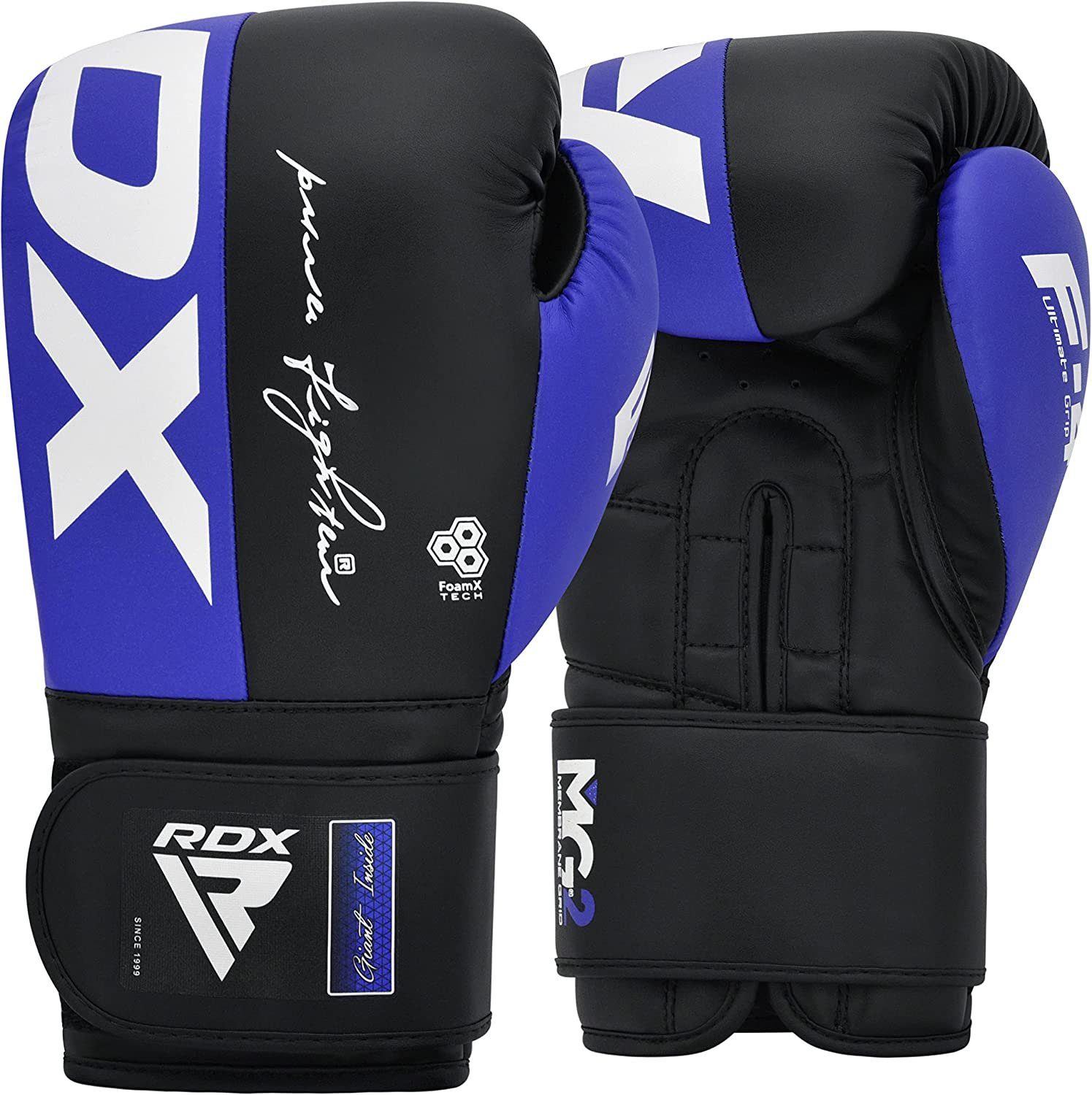 RDX Sports Boxhandschuhe RDX Boxhandschuhe, Trainingshandschuhe, Kickboxhandschuhe Blue