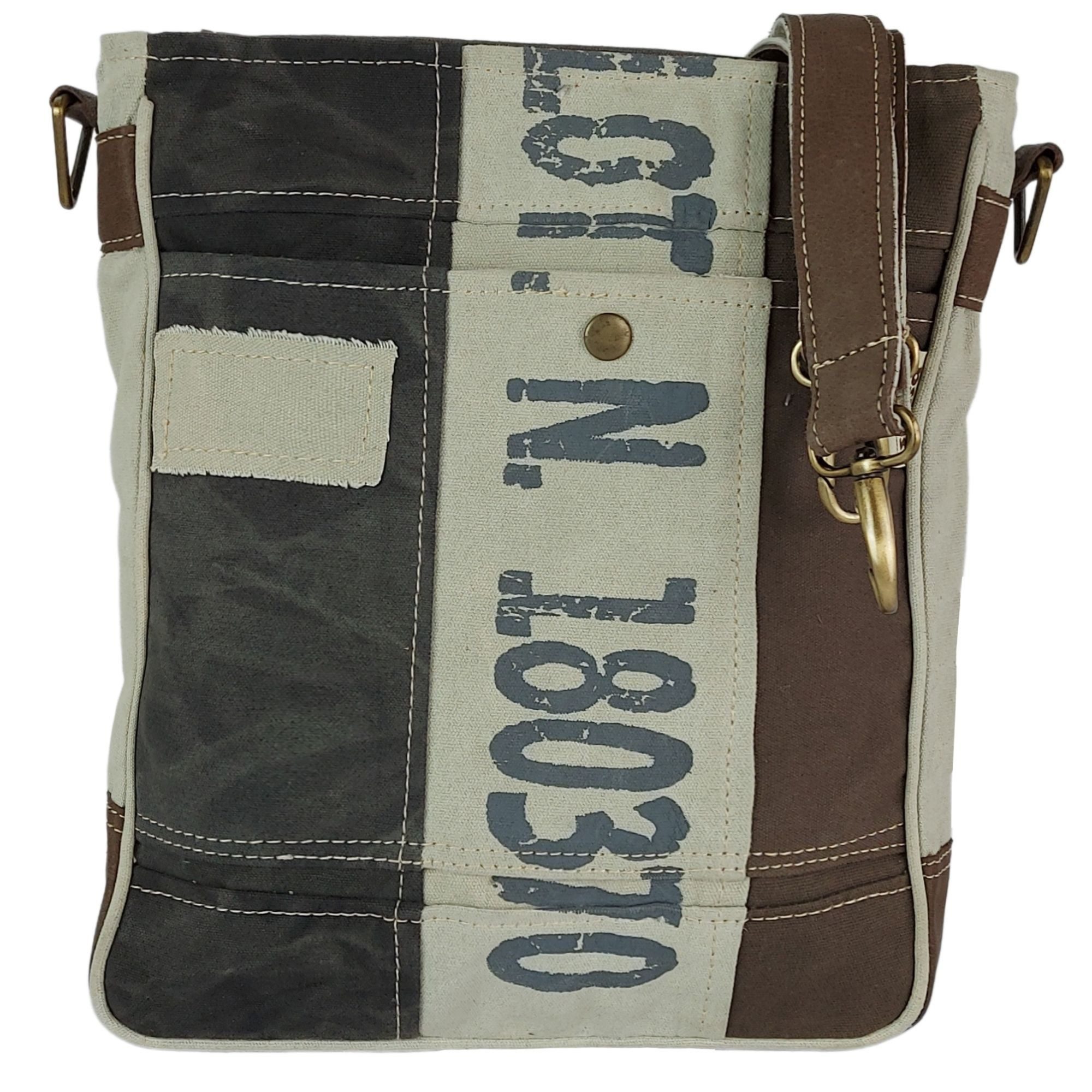 Umhängetasche Canvas Vintage Umhängetasche Tasche Handtasche in Retro Still